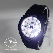 Load image into Gallery viewer, Casio G-Shock GA-2100 Lineup Carbon Core Guard Structure Black and Brilliant White Series Bio-Based Watch GA2100WD-1A GA-2100WD-1A
