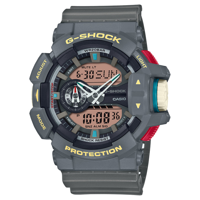 Casio G-Shock GA-400 Lineup Vintage Colours Series Watch GA400PC-8A GA-400PC-8A 