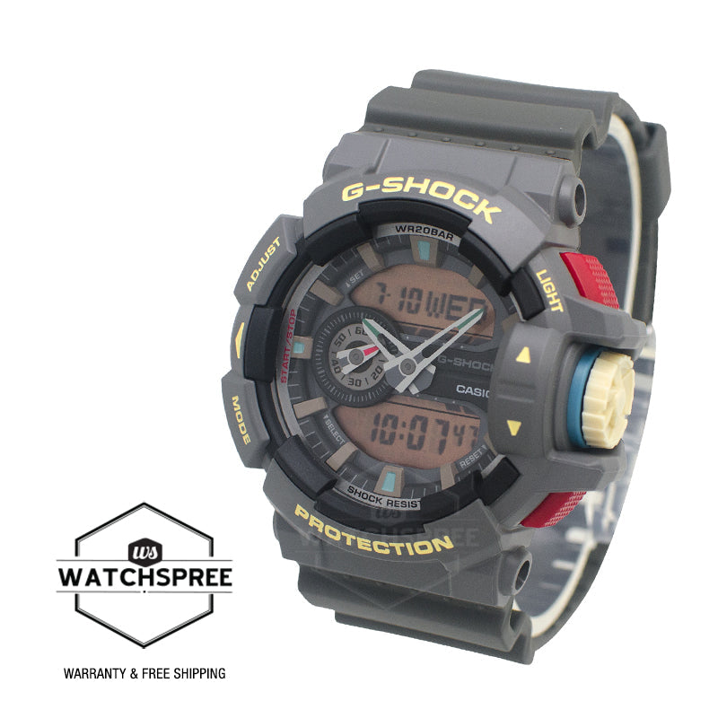 Casio G-Shock GA-400 Lineup Vintage Colours Series Watch GA400PC-8A GA-400PC-8A