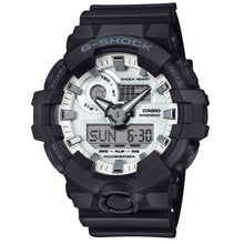 Load image into Gallery viewer, Casio G-Shock GA-700 Lineup Black and Brilliant White Series Watch GA700WD-1A GA-700WD-1A
