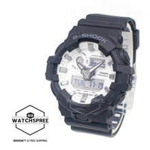 Load image into Gallery viewer, Casio G-Shock GA-700 Lineup Black and Brilliant White Series Watch GA700WD-1A GA-700WD-1A
