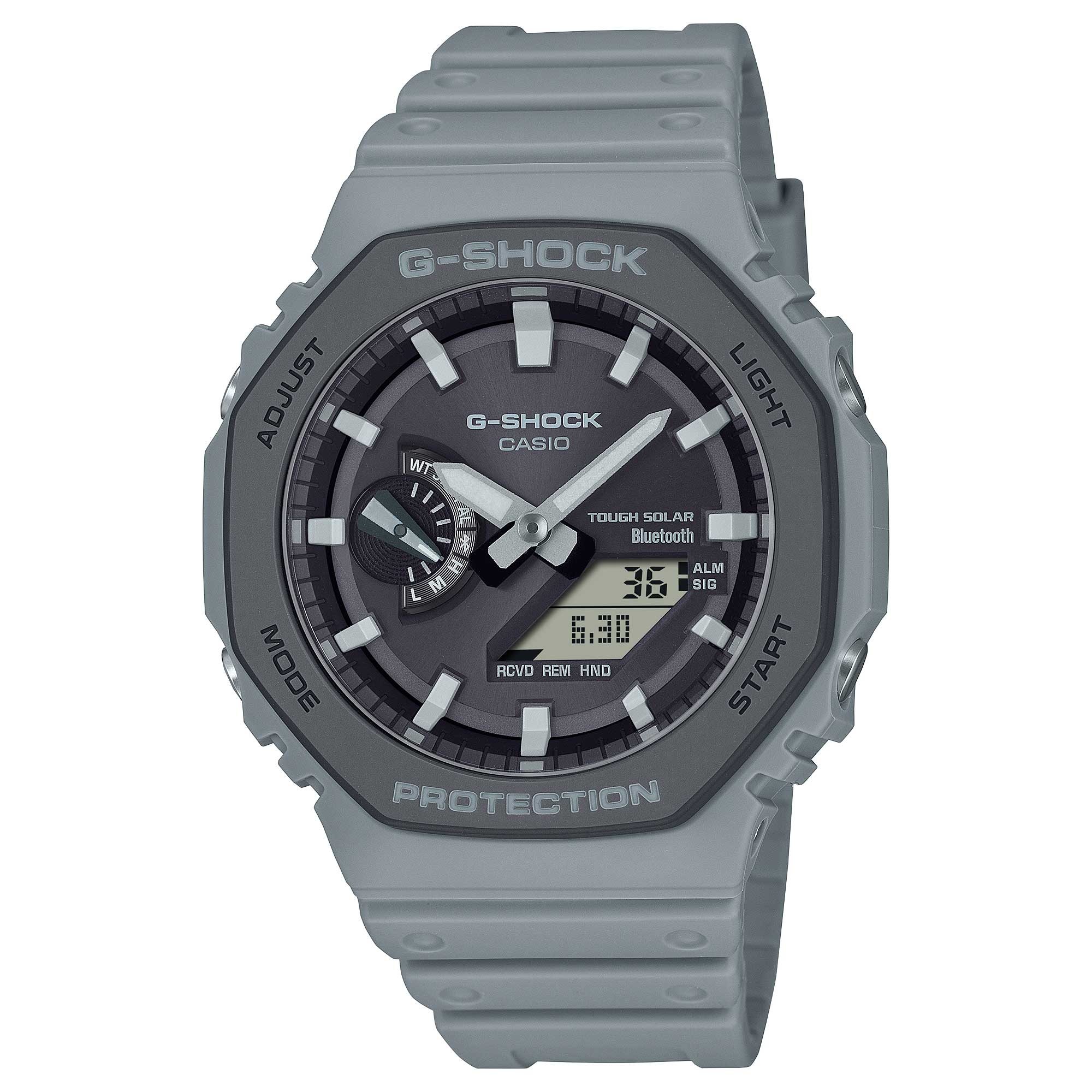 Casio G-Shock GA-2100 Lineup Urban Utility Series Carbon Core Guard Structure Bluetooth® Solar Powered Watch GAB2100LUU-8A GA-B2100LUU-8A