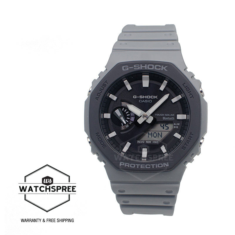 Casio G-Shock GA-2100 Lineup Urban Utility Series Carbon Core Guard Structure Bluetooth® Solar Powered Watch GAB2100LUU-8A GA-B2100LUU-8A