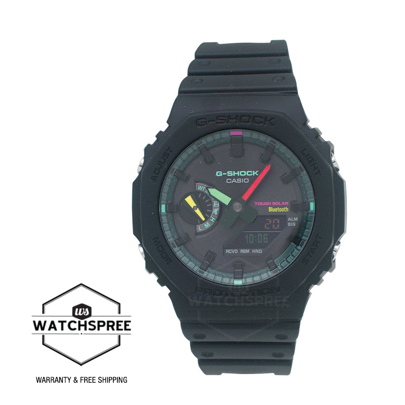 Casio G-Shock GA-2100 Lineup Multi Fluorescent Accents Series Bluetooth’?????¶ôÇï¶ôǝ??’?????¶ôÇï¶ôǝ?’?????¶ôÇï¶ôíôÇïÇ?ÇîÇ??€õ’??ǯ¶ôÇû¶ô¶©Ç??€õ????? Solar Powered  Watch GAB2100MF-1A