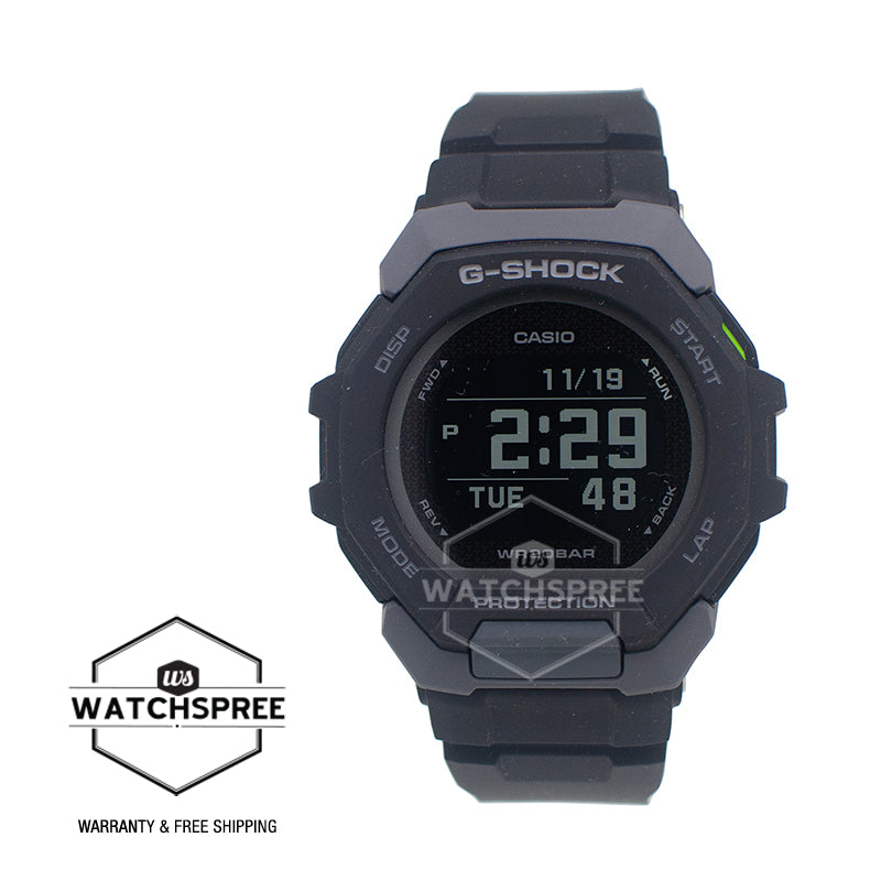 Casio G-Shock GBD-300 Lineup Sports Oriented G-SQUAD Bluetooth® Bio-Based Watch GBD-300-1D GBD-300-1