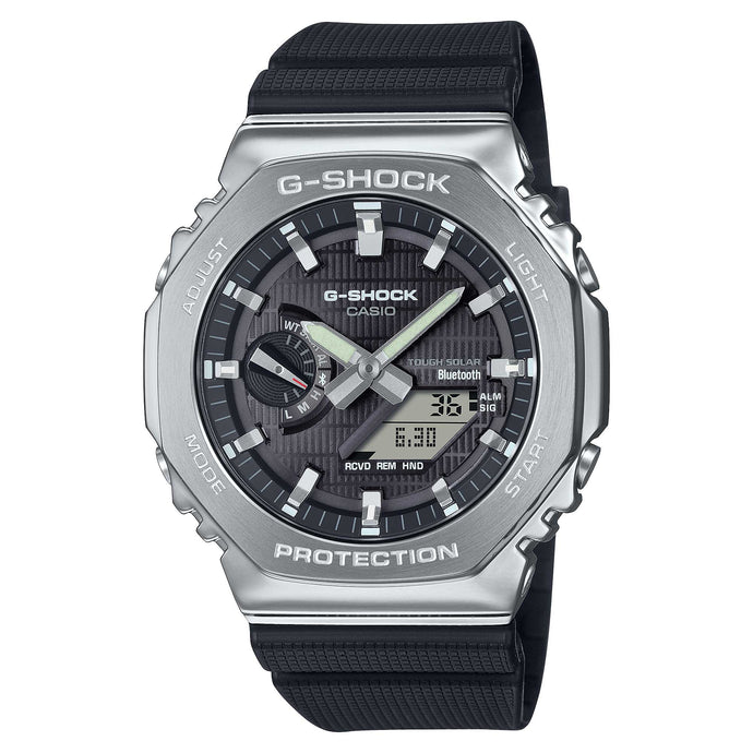 Casio G-Shock G-Steel GBM-2100 Lineup Bluetooth© Tough Solar Bio-Based Watch GBM2100-1A GBM-2100-1A