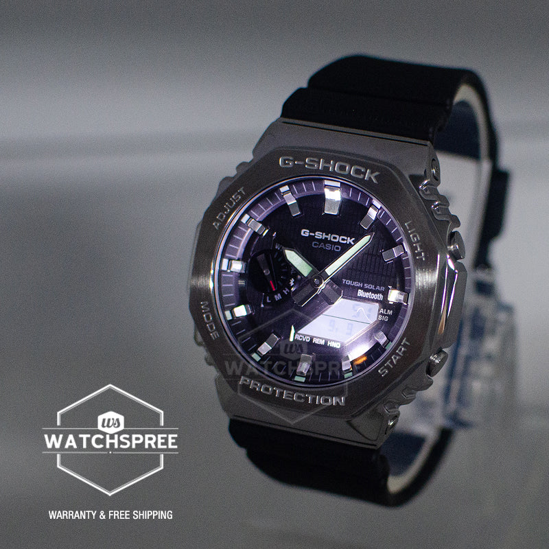 Casio G-Shock G-Steel GBM-2100 Lineup Bluetoothô÷ Tough Solar Bio-Based Watch GBM2100-1A GBM-2100-1A