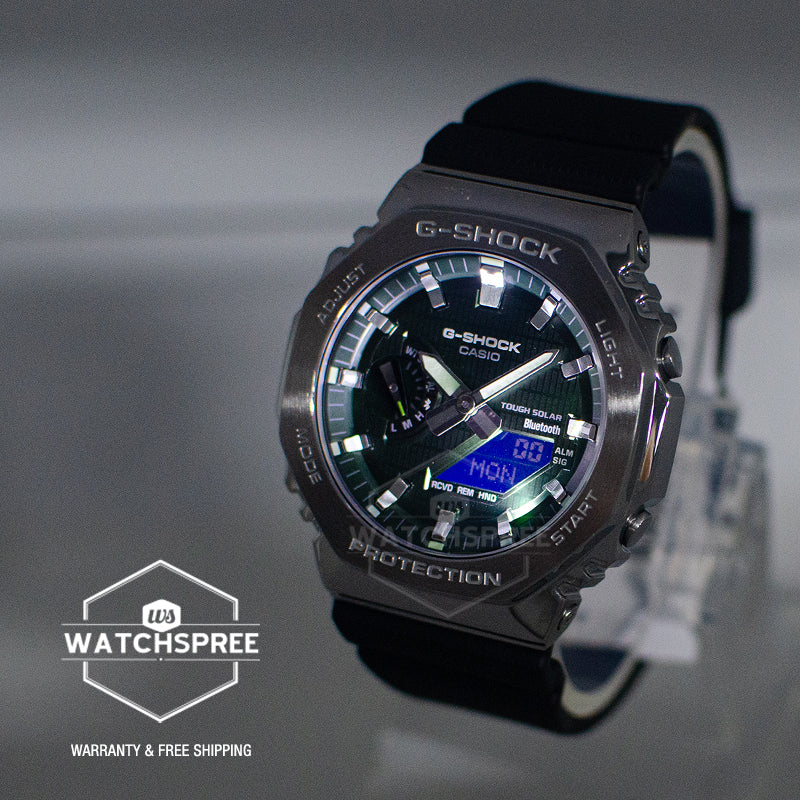 Casio G-Shock G-Steel GBM-2100 Lineup Bluetooth¶© Tough Solar Bio-Based Watch GBM-2100A-1A3