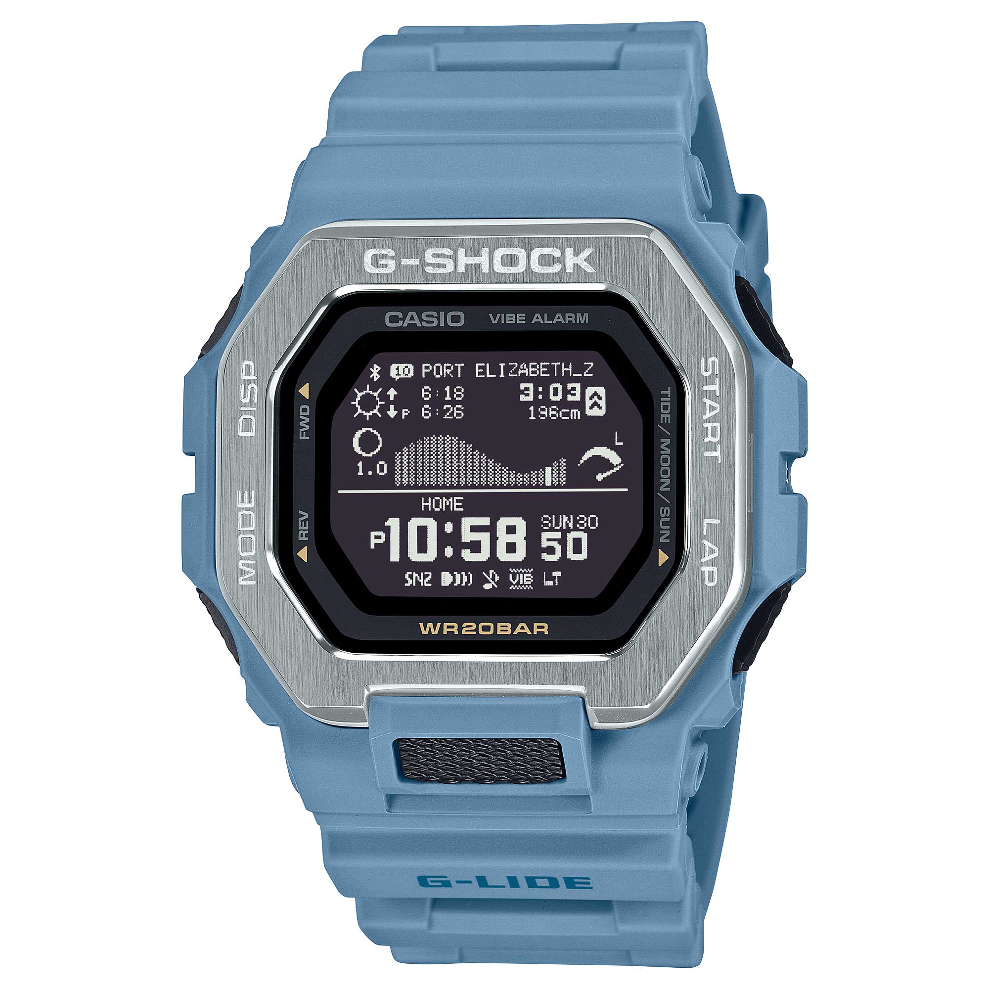 Casio G-Shock G-LIDE GBX-100 Lineup Bluetooth¸ Bio-Based Watch GBX100-2A GBX-100-2A GBX-100-2A