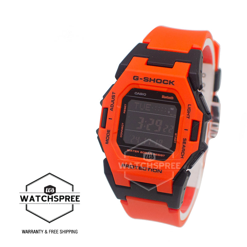 Casio G-Shock GD-B500 Lineup Bluetooth® Step Tracker Dual Time Bio-Based GDB500FL-4D GD-B500FL-4D GD-B500FL-4