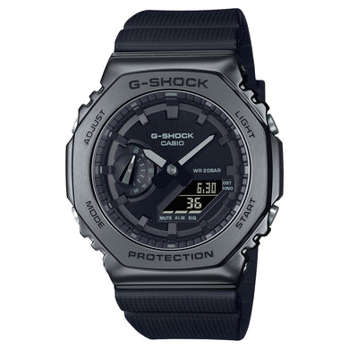 Casio G-Shock GM-2100 Lineup Utility Metal Series Black Resin Band Watch GM2100BB-1A GM-2100BB-1A