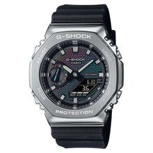 Load image into Gallery viewer, Casio G-Shock G-Steel GM-2100 Lineup Rainbow Brick Wall Series Bio-Based Watch GM2100RW-1A GM-2100RW-1A
