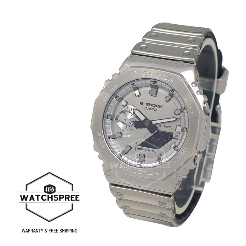 Casio G-Shock G-Steel GM-2100 Lineup Fine Metallic Series Watch GM2100YM-8A GM-2100YM-8A