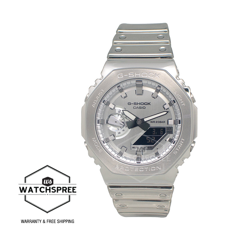 Casio G-Shock G-Steel GM-2100 Lineup Fine Metallic Series Watch GM2100YM-8A GM-2100YM-8A