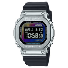 Load image into Gallery viewer, Casio G-Shock G-Steel GM-5600 Lineup Rainbow Brick Wall Series Bio-Based Black Resin Band Watch GM5600RW-1D GM-5600RW-1D GM-5600RW-1
