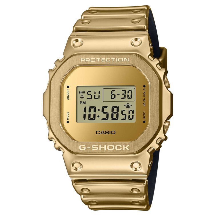 Casio G-Shock G-Steel GM-5600 Lineup Fine Metallic Series Watch GM5600YMG-9D GM-5600YMG-9D GM-5600YMG-9