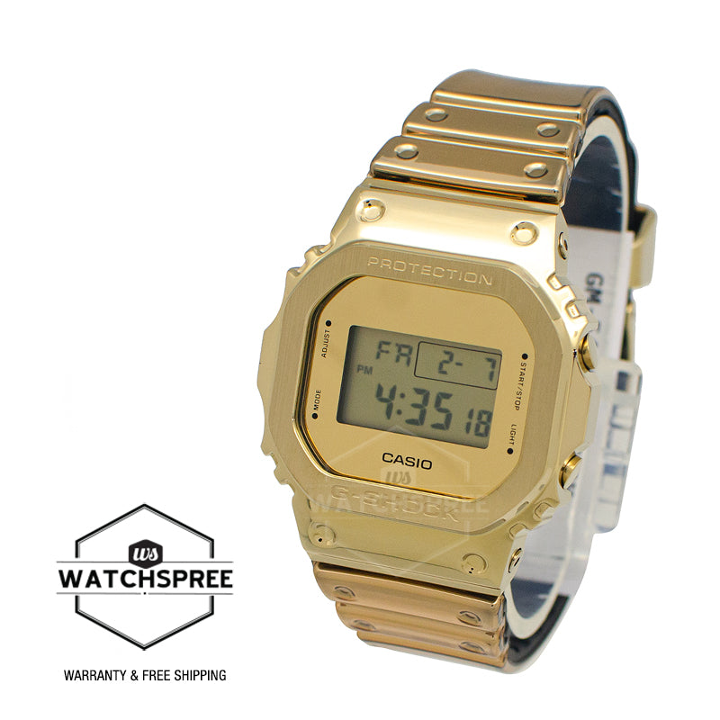 Casio G-Shock G-Steel GM-5600 Lineup Fine Metallic Series Watch GM5600YMG-9D GM-5600YMG-9D GM-5600YMG-9