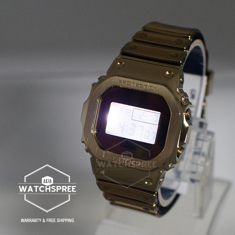 Casio G-Shock G-Steel GM-5600 Lineup Fine Metallic Series Watch GM5600YMG-9D GM-5600YMG-9D GM-5600YMG-9