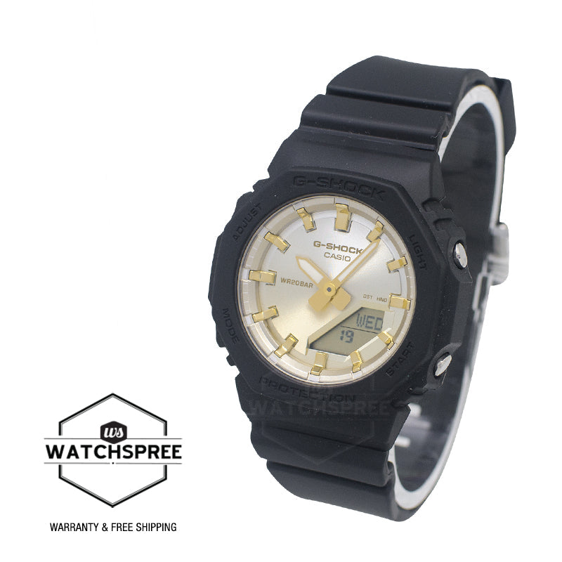 Casio G-Shock for Ladies' Sunset Glow Series Bio-Based Black Resin Band Watch GMAP2100SG-1A GMA-P2100SG-1A