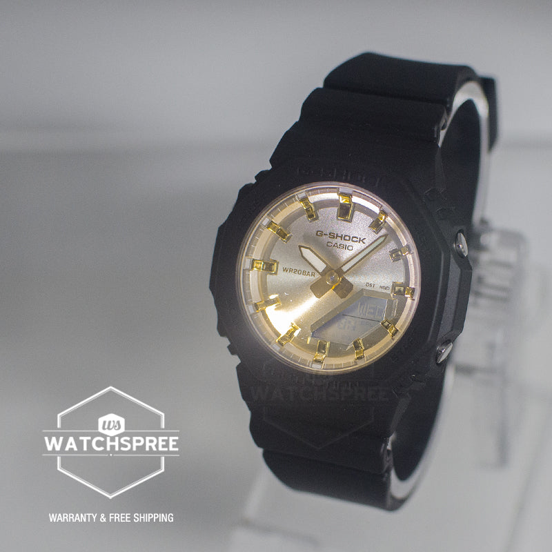 Casio G-Shock for Ladies' Sunset Glow Series Bio-Based Black Resin Band Watch GMAP2100SG-1A GMA-P2100SG-1A