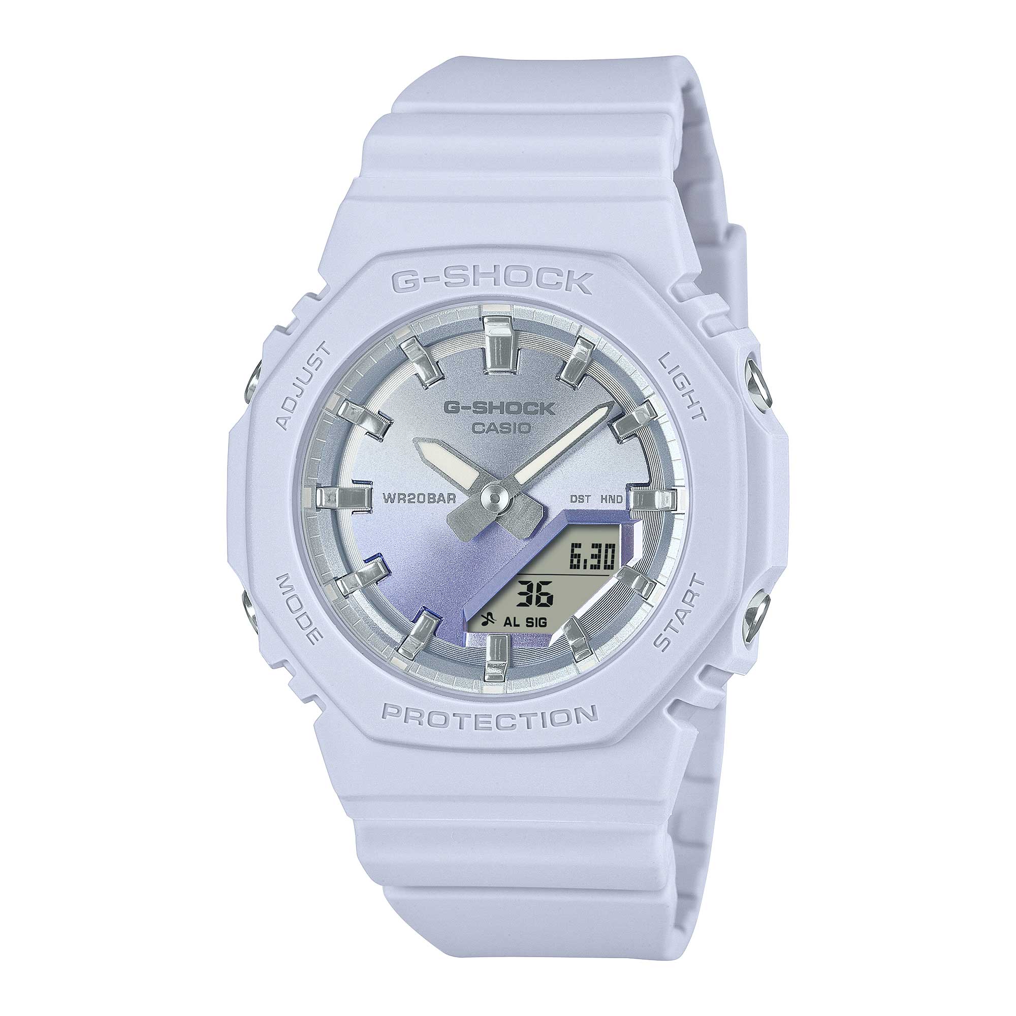 Casio G-Shock for Ladies' Sunset Glow Series Bio-Based Blue Resin Band Watch GMAP2100SG-2A GMA-P2100SG-2A