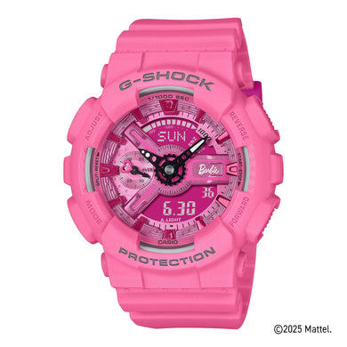 Casio G-Shock for Ladies' Barbie? Collaboration Model Bio-Based Pink Resin Band Watch GMAS110BE-4A GMA-S110BE-4A