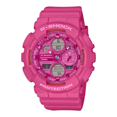 Casio G-Shock for Ladies' GA-140 Lineup Power Pink Series Watch GMAS140PP-4A GMA-S140PP-4A