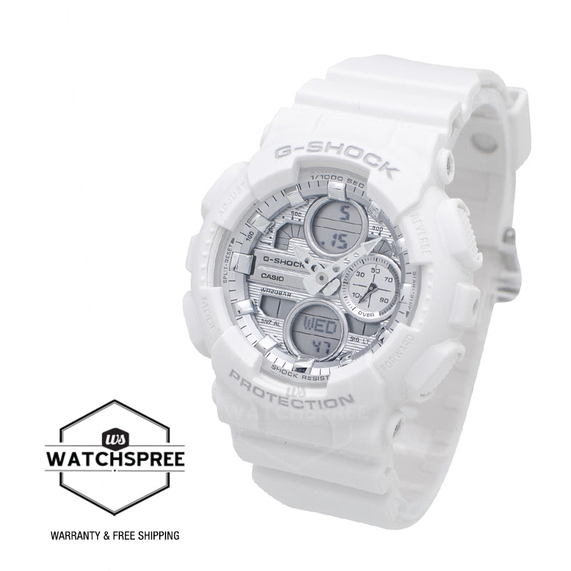 Casio G-Shock for Ladies' GA-140 Lineup Bio-Based Watch GMAS140VA-7A GMA-S140VA-7A