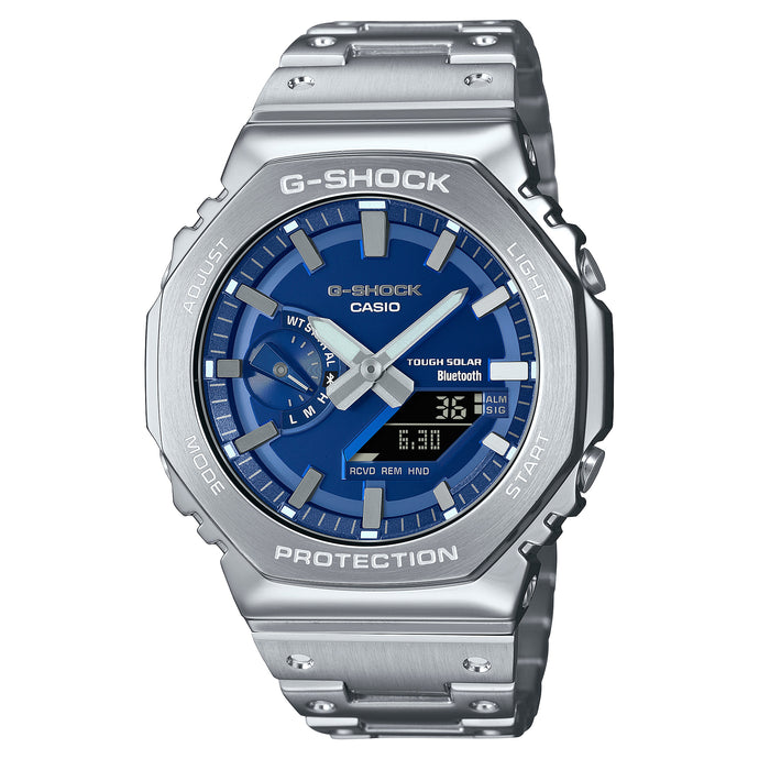 Casio G-Shock (Japan Made) GM-B2100 Lineup Full Metal Series BluetoothÇïƒ?? Tough Solar Watch GMB2100AD-2A GM-B2100AD-2A