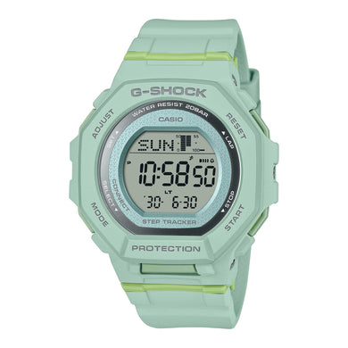 Casio G-Shock for Ladies' GMD-B300 Lineup G-SQUAD BluetoothÇú Dual Time Bio-Based Matte Green Resin Band Watch GMDB300-3D GMD-B300-3D GMD-B300-3