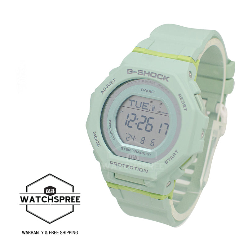 Casio G-Shock for Ladies' GMD-B300 Lineup G-SQUAD Bluetooth¶© Dual Time Bio-Based Matte Green Resin Band Watch GMDB300-3D GMD-B300-3D GMD-B300-3