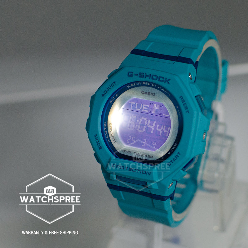 Casio G-Shock for Ladies' GMD-B300 Lineup G-SQUAD Bluetooth© Dual Time Watch GMDB300SC-2D GMD-B300SC-2D GMD-B300SC-2