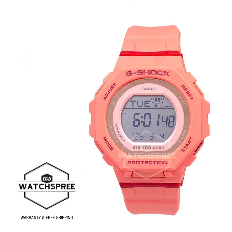 Casio G-Shock for Ladies' GMD-B300 Lineup G-SQUAD Bluetooth© Dual Time Watch GMDB300SC-4D GMD-B300SC-4D GMD-B300SC-4