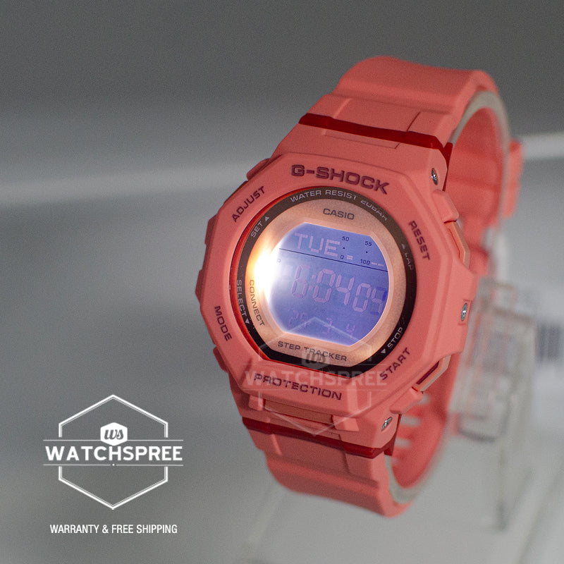 Casio G-Shock for Ladies' GMD-B300 Lineup G-SQUAD Bluetooth© Dual Time Watch GMDB300SC-4D GMD-B300SC-4D GMD-B300SC-4