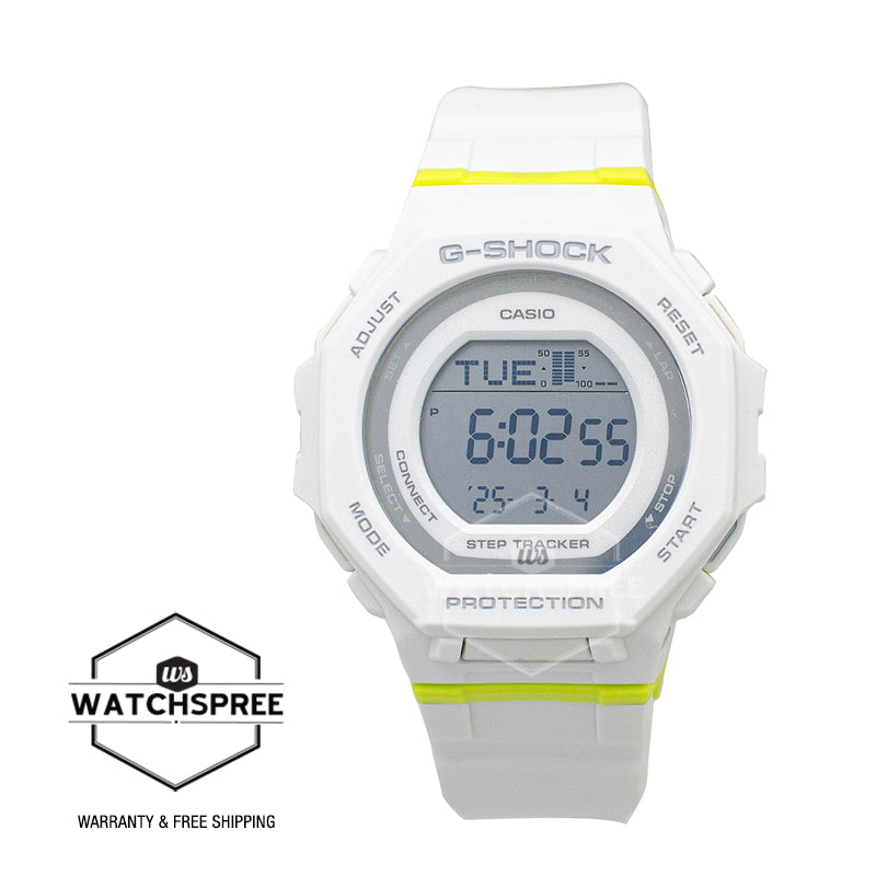 Casio G-Shock for Ladies' GMD-B300 Lineup G-SQUAD Bluetooth© Dual Time Watch GMDB300SC-7D GMD-B300SC-7D GMD-B300SC-7