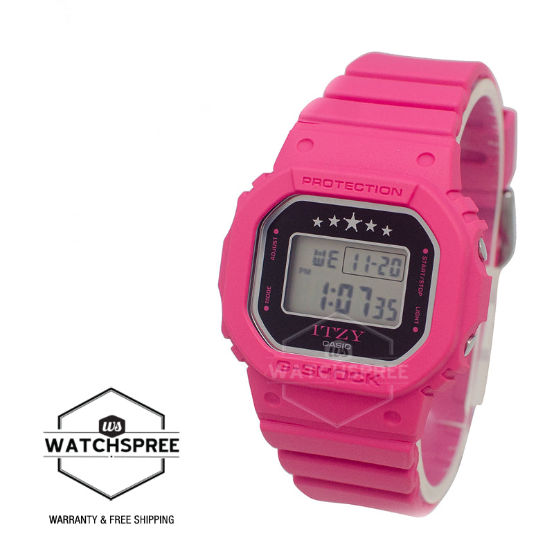 Casio G-Shock for Ladies' ITZY Collaboration Model Bio-Based Watch GMDS5610IT-4A GMD-S5610IT-4A