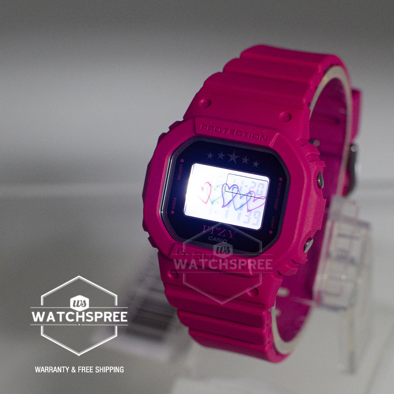 Casio G-Shock for Ladies' ITZY Collaboration Model Bio-Based Watch GMDS5610IT-4A GMD-S5610IT-4A