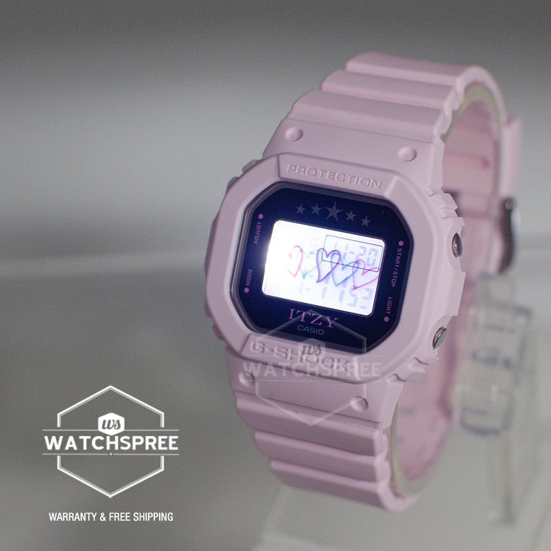 Casio G-Shock for Ladies' ITZY Collaboration Model Bio-Based Watch GMDS5610IT-4B GMD-S5610IT-4B