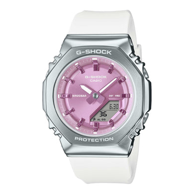 Casio G-Shock for Ladies' Metal-Clad Octagonal Watch GMS2110-7A6 GM-S2110-7A6