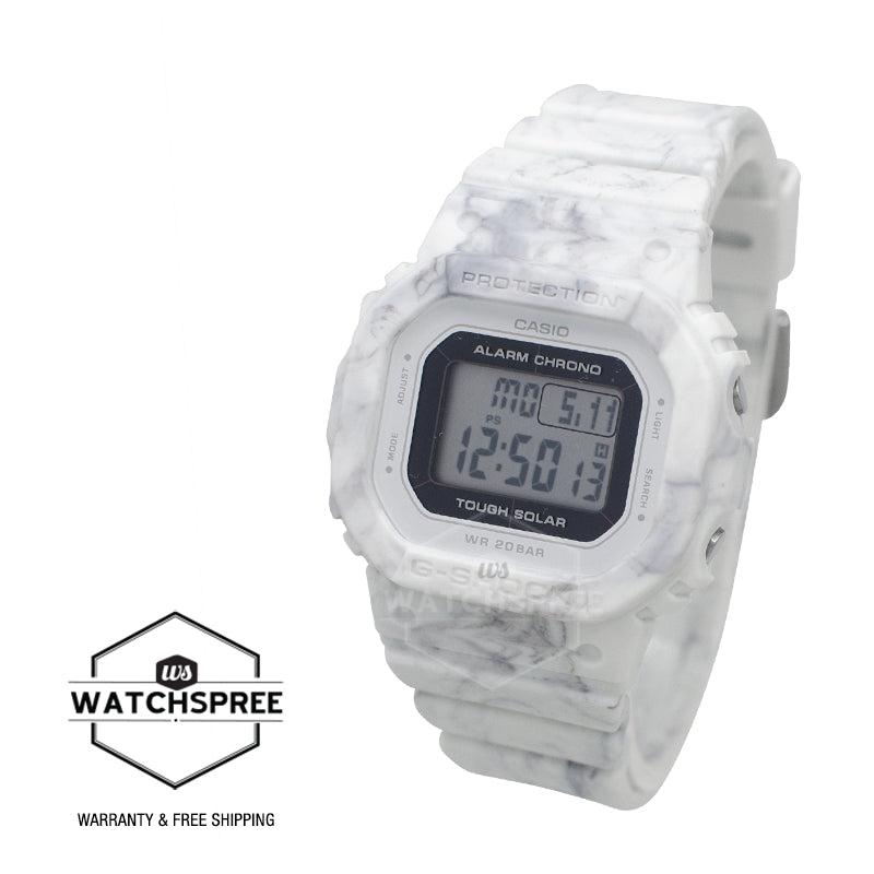 Casio G-Shock for Ladies' Tough Solar Bio-Based Marbled Pattern Watch GMSS5600RT-7D GMS-S5600RT-7D