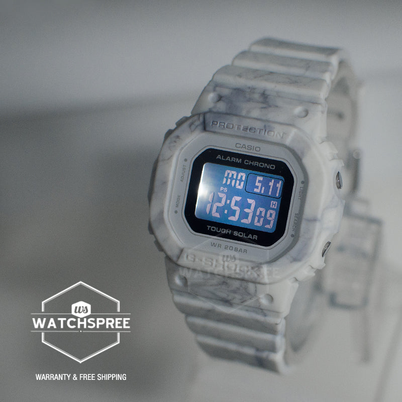 Casio G-Shock for Ladies' Tough Solar Bio-Based Marbled Pattern Watch GMSS5600RT-7D GMS-S5600RT-7D