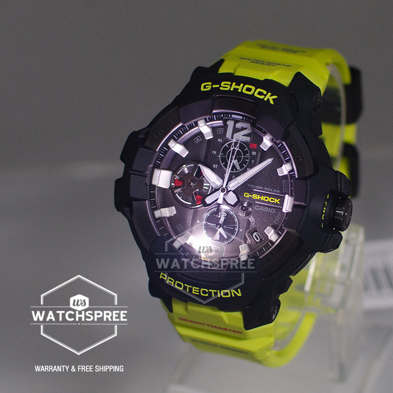 Casio G-Shock MASTER OF G AIR GRAVITYMASTER Rescue Yellow Series Bluetooth© Tough Solar Watch GRB300RY-1A9 GR-B300RY-1A9