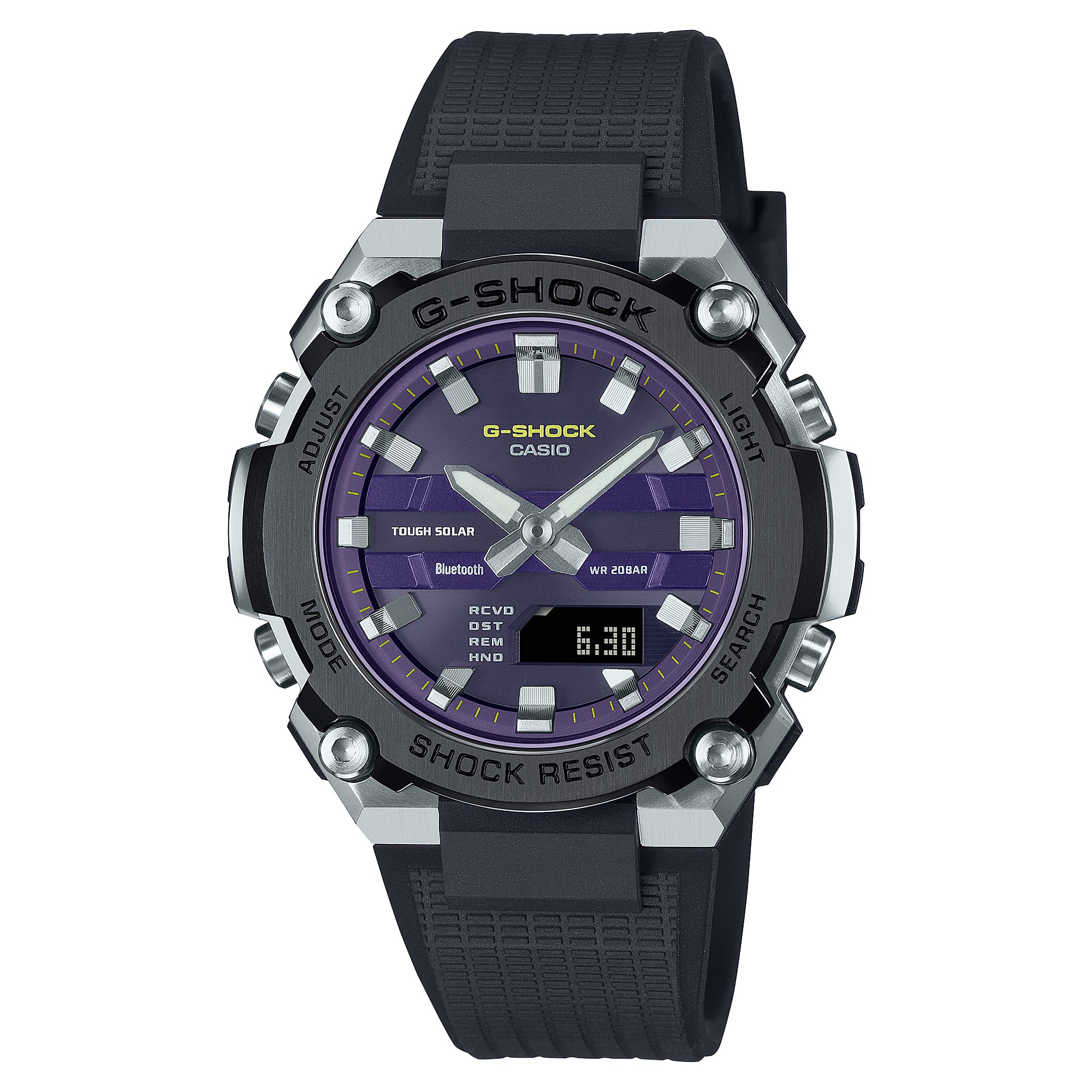 Casio G-Shock G-Steel GST-B600 Lineup Bluetooth¨ Tough Solar Watch GSTB600A-1A6 GST-B600A-1A6 