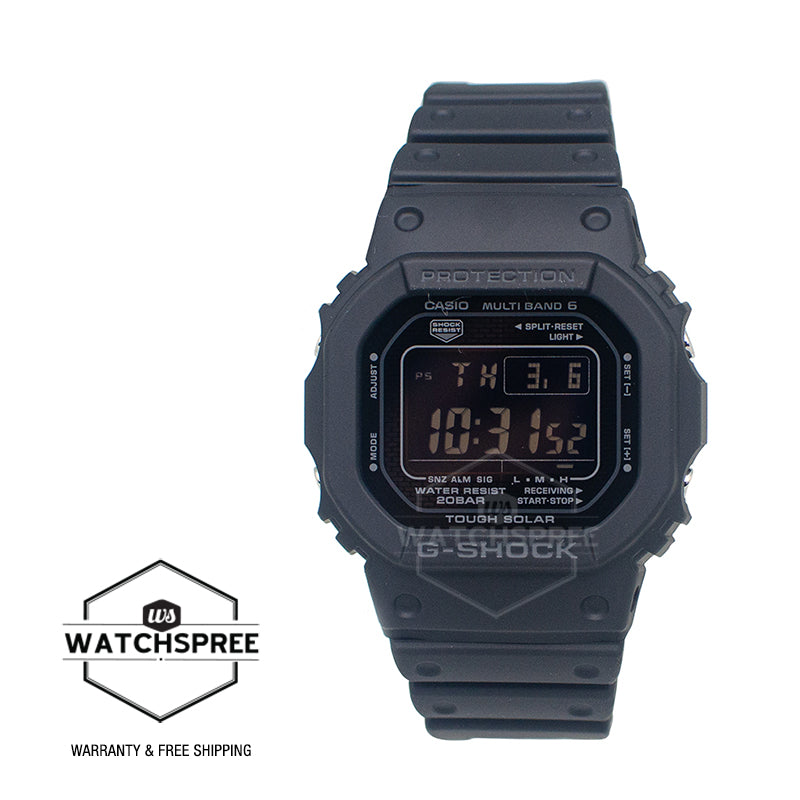 Casio G-Shock (Japan Made) GW-5000 Lineup Heritage Series Tough Solar Watch GW5000HS-1D GW-5000HS-1D GW-5000HS-1