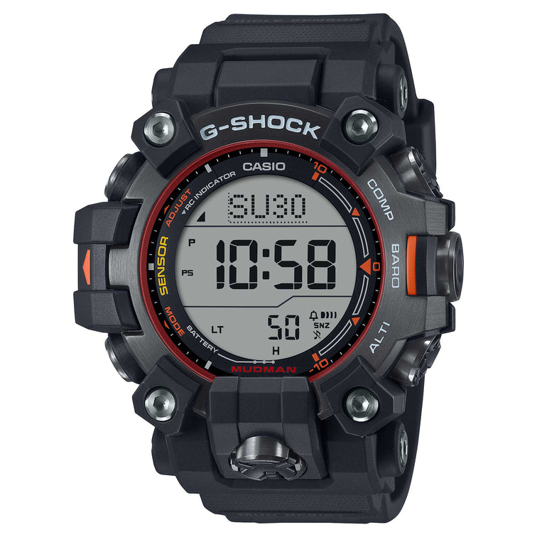 Casio G-Shock MASTER OF G - LAND MUDMAN Emergency Colours Series Triple Sensor Tough Solar Bio-Based Watch GW9500MEC-1D GW-9500MEC-1D GW-9500MEC-1