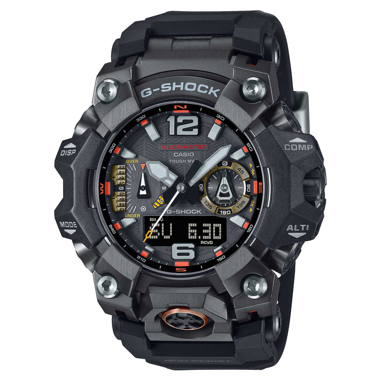 Casio G-Shock MASTER OF G - LAND MUDMASTER Emergency Colours Series Bluetooth© Multi Band 6 Triple Sensor Tough Solar Bio-Based Watch GWGB1000EC-1A GWG-B1000EC-1A