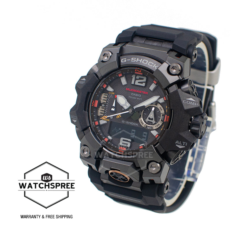 Casio G-Shock MASTER OF G - LAND MUDMASTER Emergency Colours Bluetooth® Multi Band 6 Triple Sensor Tough Solar Bio-Based Watch GWGB1000EC-1A GWG-B1000EC-1A