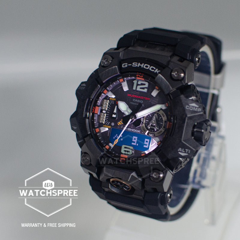 Casio G-Shock MASTER OF G - LAND MUDMASTER Emergency Colours Bluetooth® Multi Band 6 Triple Sensor Tough Solar Bio-Based Watch GWGB1000EC-1A GWG-B1000EC-1A