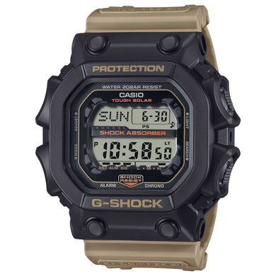 Casio G-Shock GX-56 Lineup Two-Tone Utility Series Tough Solar Beige Resin Band Watch GX56TU-1A5 GX-56TU-1A5