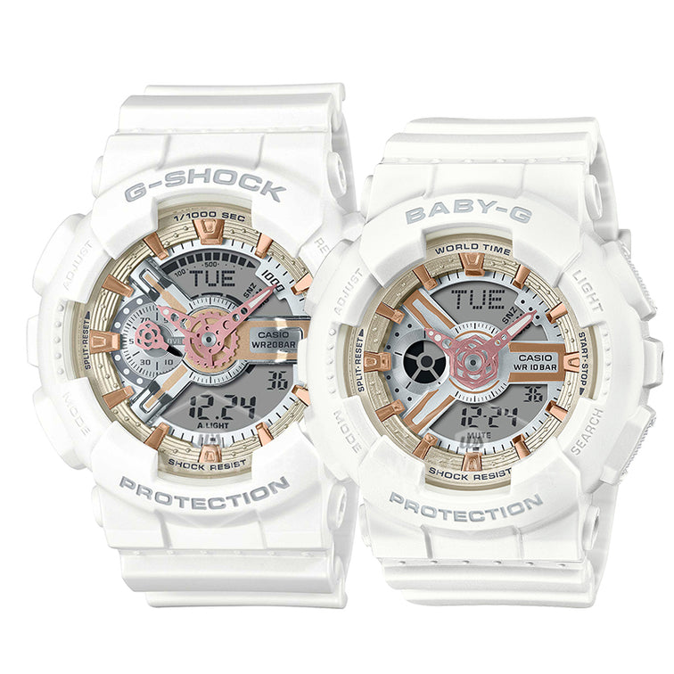 Casio G-Shock & Baby-G Seasonal Pair Collection 2024 Watches LOV24A-7A LOV-24A-7A [Couple Watch Set]